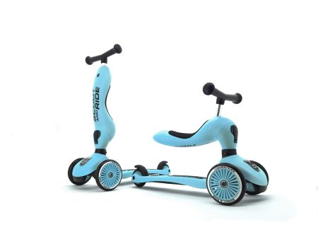 Scooter - Highwaykick 1 - 2 in 1 Kickboard  Kickboard with Seat - Blueberry Online now