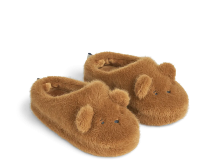 Slippers - Aviaja - Bear Golden Caramel Online Sale