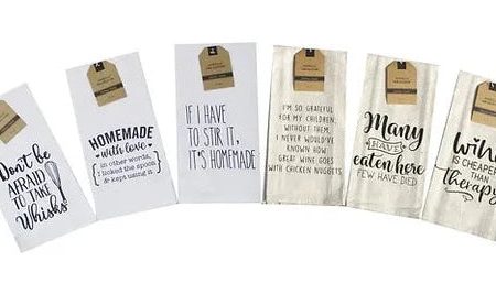 Witty and Punny Quote Dish Towel Online now