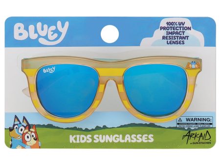 Bluey Kids Arkaid Star Pattern Wayfarer Beach Day Sunglasses Sun-Staches Online now