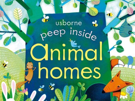 Book - Peep Inside Animal Homes Discount