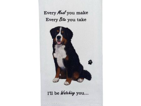 Pet Kitchen Towel Bernese Mt Dog Online now