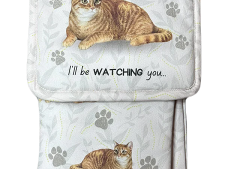 Pet Oven Mitt Set Orange Tabby Online Sale