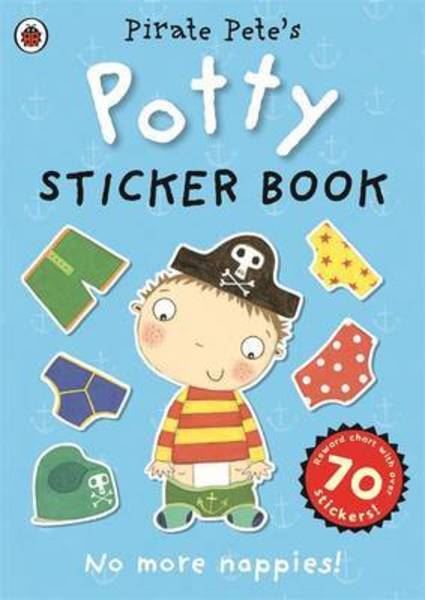 Book - Pirate Pete s Potty Sticker Activity Book For Sale