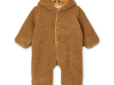 Baby Pile Jumpsuit - Fraser - Golden Caramel Online Sale