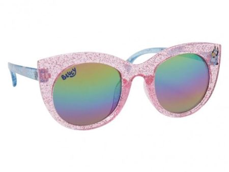 Bluey Kids Arkaid Sunglasses Sun-Staches In Pink Sparkle Cheap