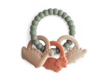 Teether Ring - Dino Hot on Sale