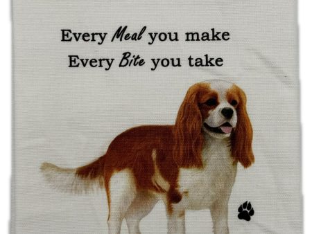 Pet Kitchen Towel King Charles Cavalier Online now