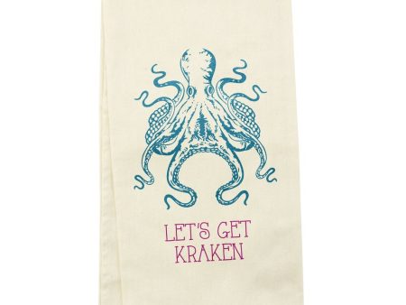 Wit! Tea Towel lets Get Kraken Fashion