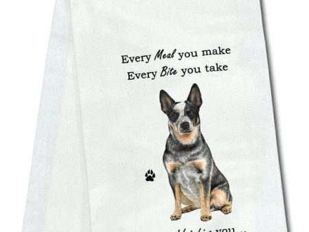 Pet Kitchen Towel Australian Cattle Dog Hot on Sale