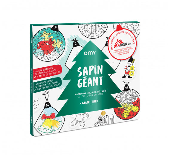 Giant Colouring Poster - Recycled Paper -  Christmas Tree Supply