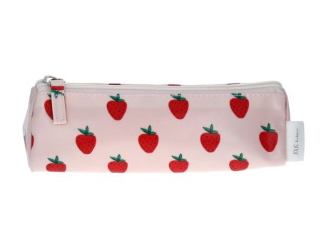 Pencil Case - Strawberry Hot on Sale