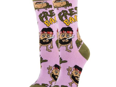 Men Crew Freshly Baked OOOH Yeah! Socks Online Sale