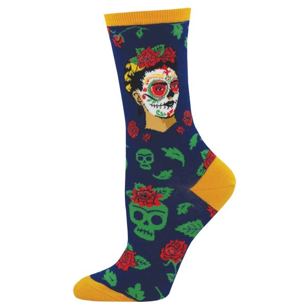 SockSmith Women Crew Dia De Los Frida Online