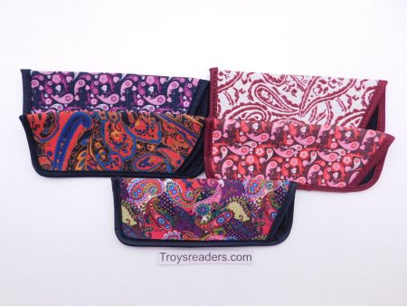 Paisley Glasses Sleeve in Five Designs For Sale