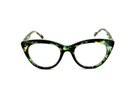 Ducky Shincracker High Power Oval Cat Eye Style Spring Temple Reading Glasses up to +6.00 Online now