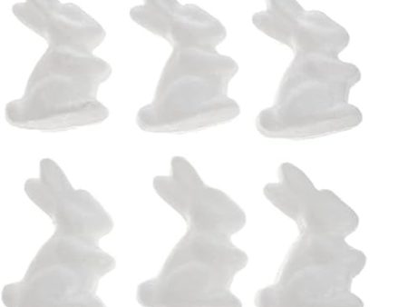 Foam bunnies (set of 6) For Sale