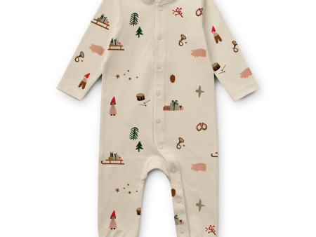 Pyjamas Jumpsuit - Birk - Holiday Sandy Cheap