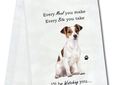 Pet Kitchen Towel Jack Russell Cheap