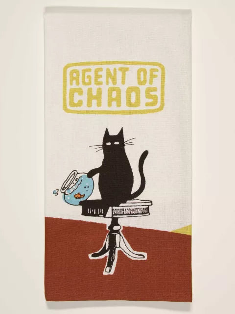 BlueQ Dish Towel Agent Of Chaos Fashion