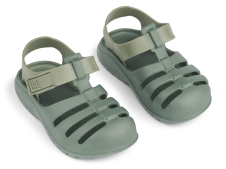 Sandals - Beau - Tea Faune Green Online