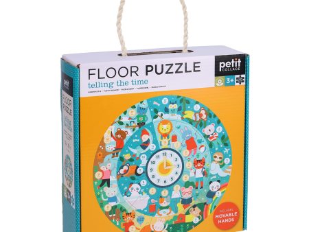 Floor Puzzle - Telling The Time For Discount