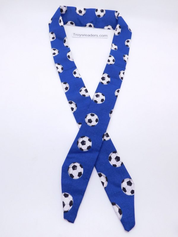 Soccer Balls On Dark Blue Cool Tie Discount