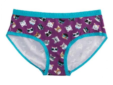 Women s Mid-Rise Hipster Underwear Smarty Cats Online Hot Sale