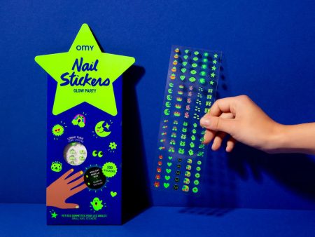 Nail Stickers - Glow Party Cheap