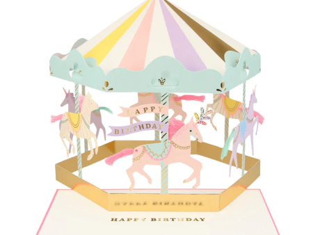 Greeting Card - Carousel Online now