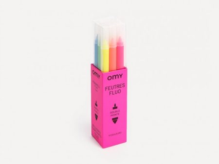 Felt Pens - Neon - 9 Colours For Sale