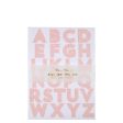 Sticker Sheets - Alphabet - Pink Sale