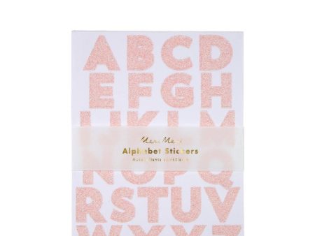 Sticker Sheets - Alphabet - Pink Sale