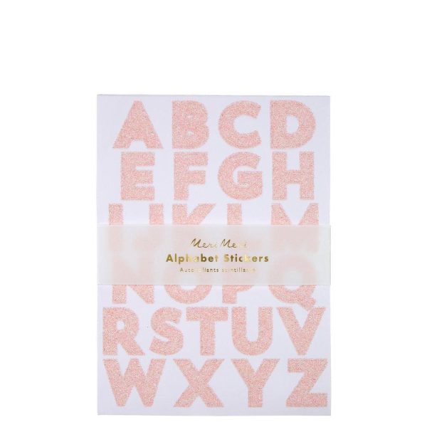 Sticker Sheets - Alphabet - Pink Sale