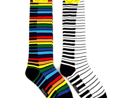 Foozys Knee High Socks Piano For Cheap