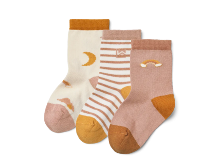 Silas Socks - Dream Ecru Mix Online Sale