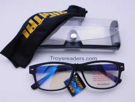 Digital Eyes Blue Light Blocking Glasses In Two Styles (No Strength) For Sale