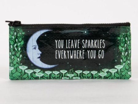 BlueQ Pencil Case You Leave Sparkles Everywhere You Go Cheap