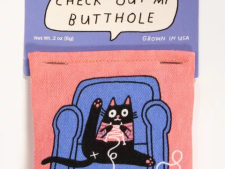 Check Out My Butthole BlueQ Catnip Toy Sale