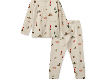 Pyjamas Set - Wilhelm - Holiday Sandy For Cheap