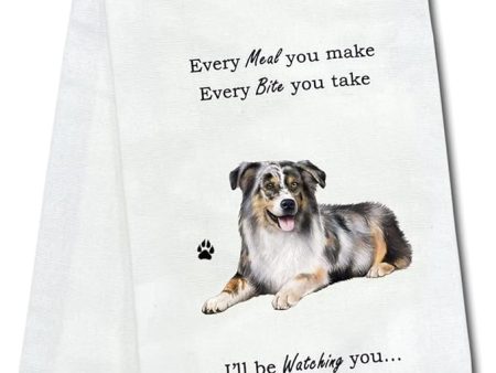 Pet Kitchen Towel Australian Shepherd For Cheap