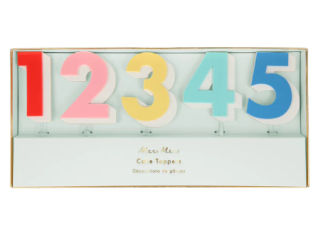 Cake Toppers - Acrylic - Numbers Cheap