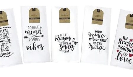 Positive Quote Dish Towel For Cheap