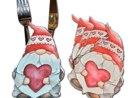 Canvas Gnome Cutlery Holder (set of 6) Discount