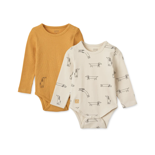 Bodysuit - Yanni - Dog Sandy Yellow Mellow Fashion