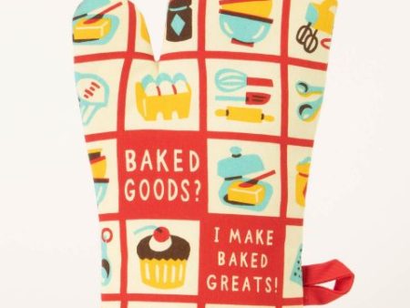 BlueQ Oven Mitt I Make Baked Greats For Sale