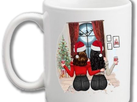 Christmas mug (Besties forever) Online now