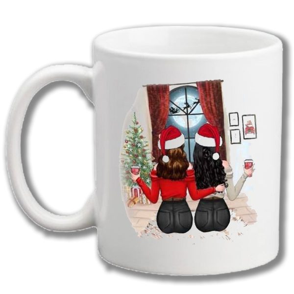 Christmas mug (Besties forever) Online now