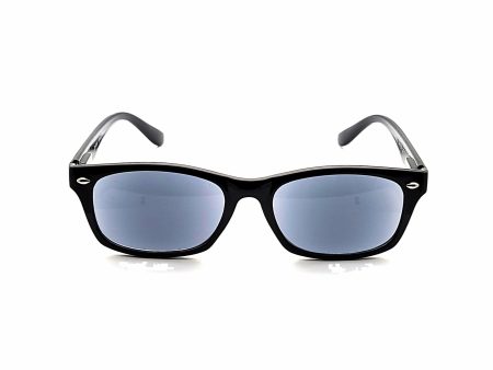 Big Time Fully Magnified Mens Rectangular Reading Sunglasses in Two Colors For Sale