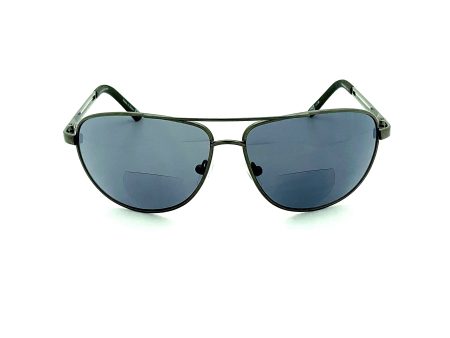 Cinzia Renegade Bifocal Aviator Reading Sunglasses with Case Hot on Sale